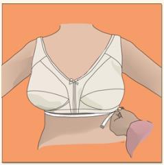 Order ABC 118 Basic M-Frame Mastectomy Bra [Made In USA]