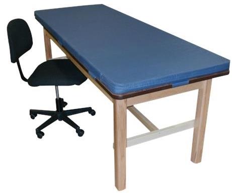 Bailey Classroom H-Brace Treatment Table with Removable Mat