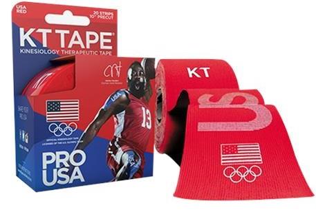 KT Tape Pro Team USA Red Olympic Elastic Sports Tape