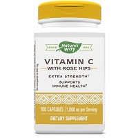 Natures Way Vitamin C with Rose Hips 1000 mg Dietary Supplement