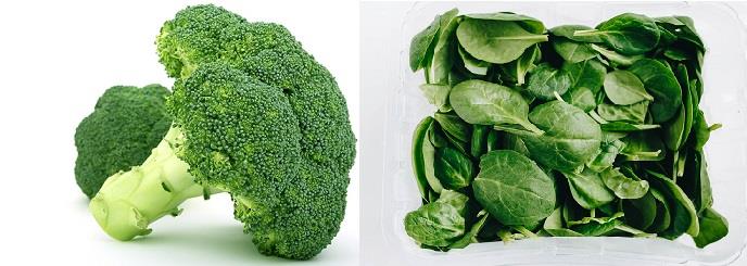 Broccoli & Spinach