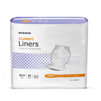 Buy McKesson Unisex Disposable Incontinence Liners