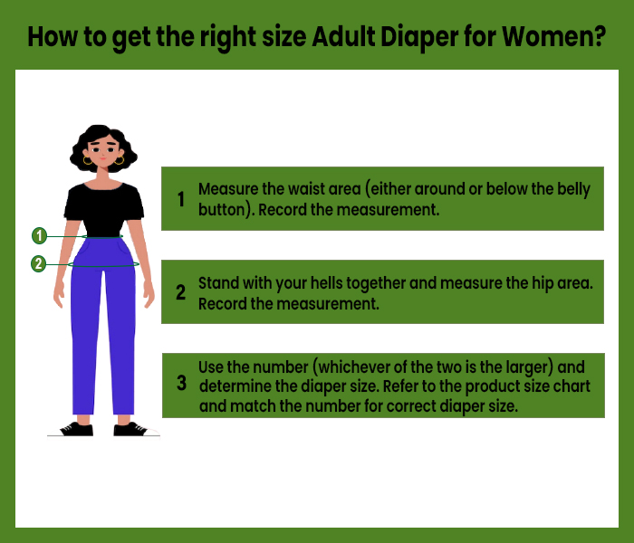 Right Size Diapers for Adult Women