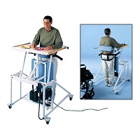 Hausmann Hi-Lo Econo-Line Stand-In Table With Electric Patient Lift