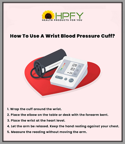 How to use a wrist blood pressure monitor