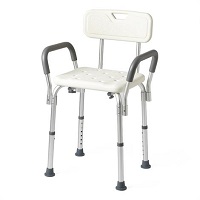 Medline Knockdown Bath Bench with Arms