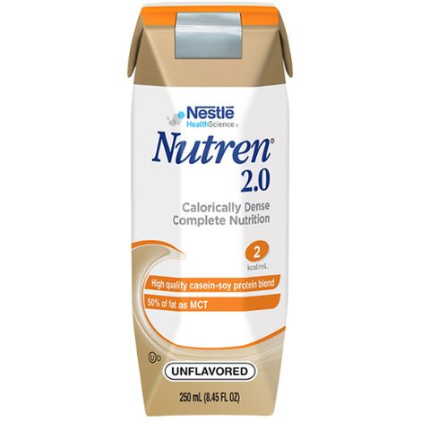Nestle Nutren 2.0 Calorically Dense Complete Liquid Nutrition