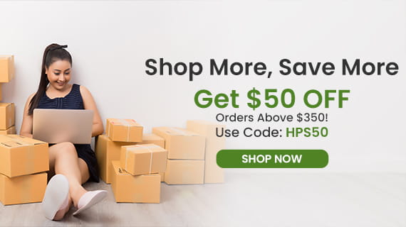 $50 off holiday offer banner